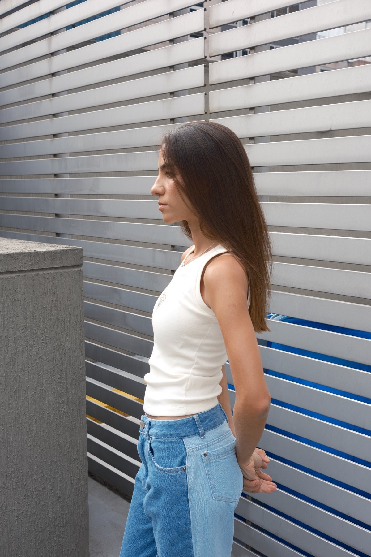 Martini Tank Top (White)