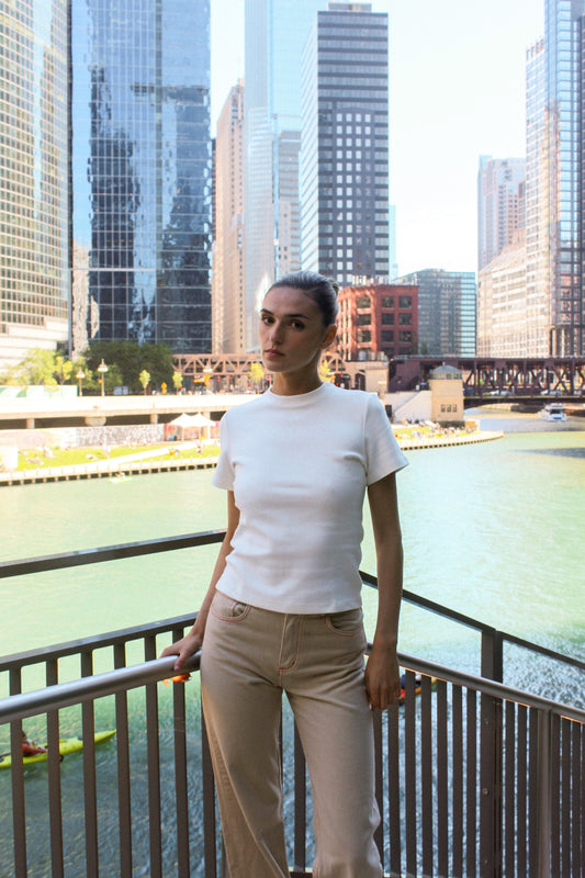 Classy Tee White
