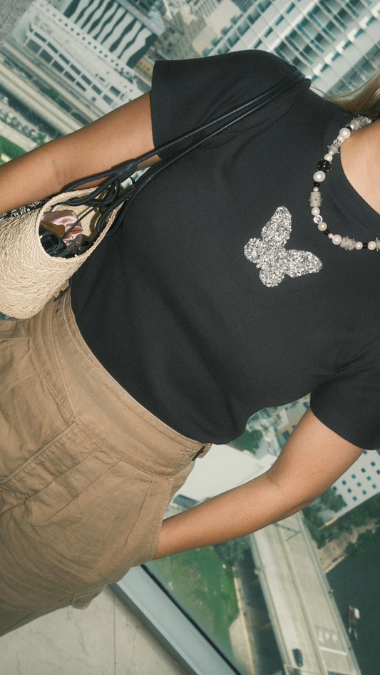 T-shirt Papillon