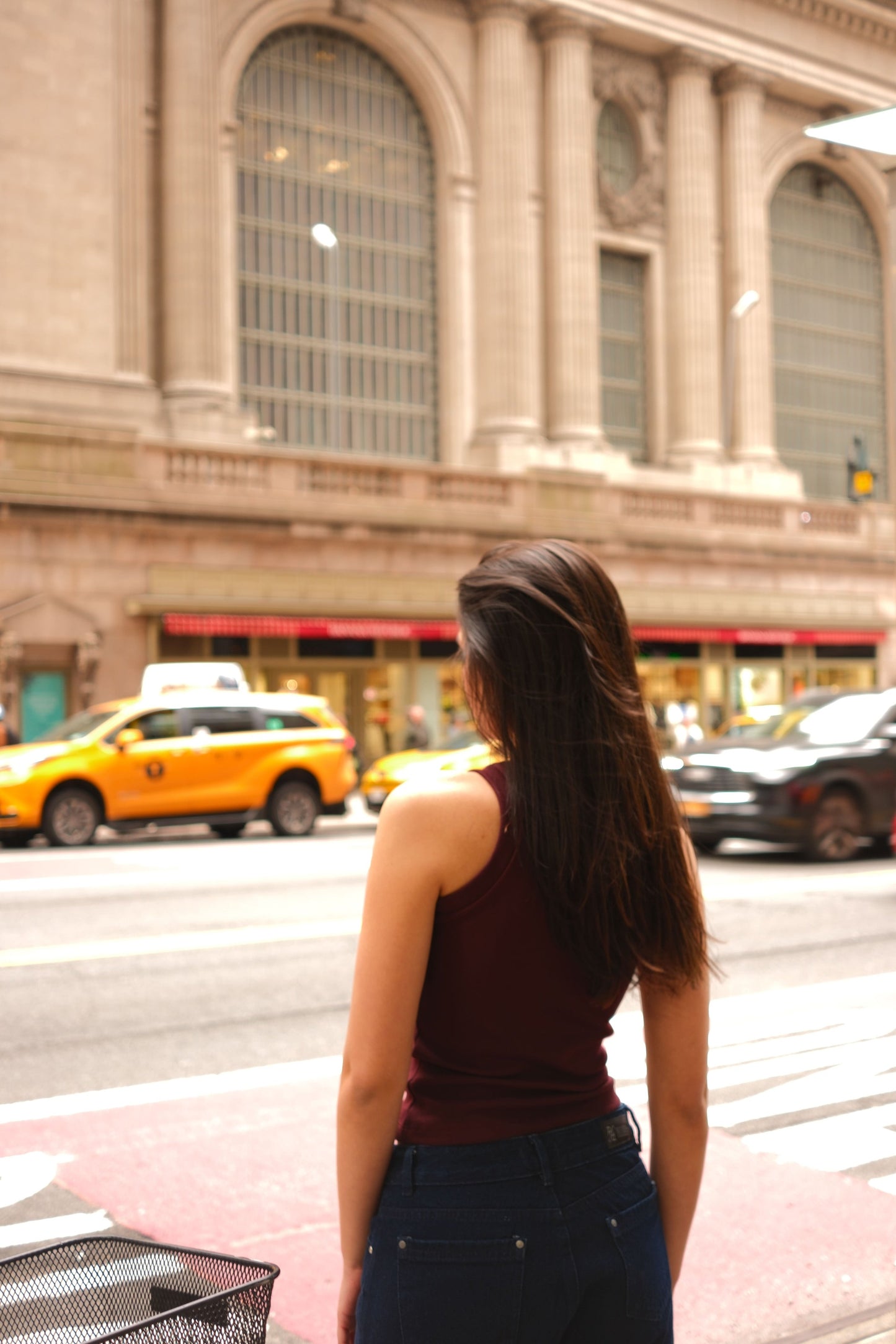 Burgundy Tank Top