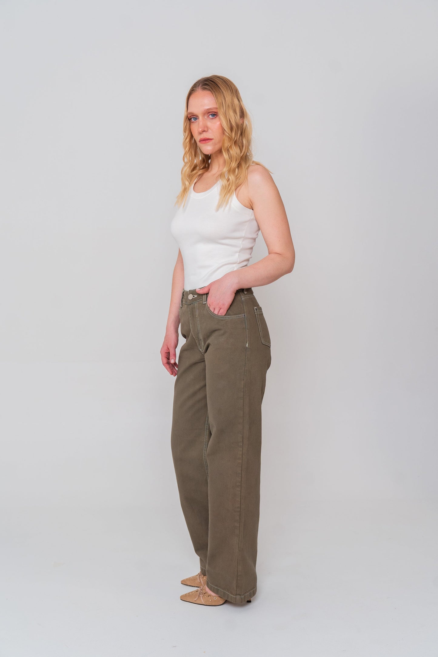 Olive Jeans