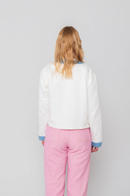 Twisted Sweater (White)