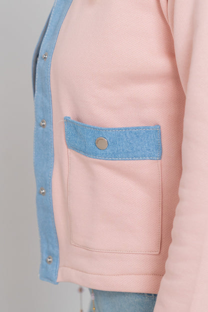 Twisted Sweater (Soft Pink)