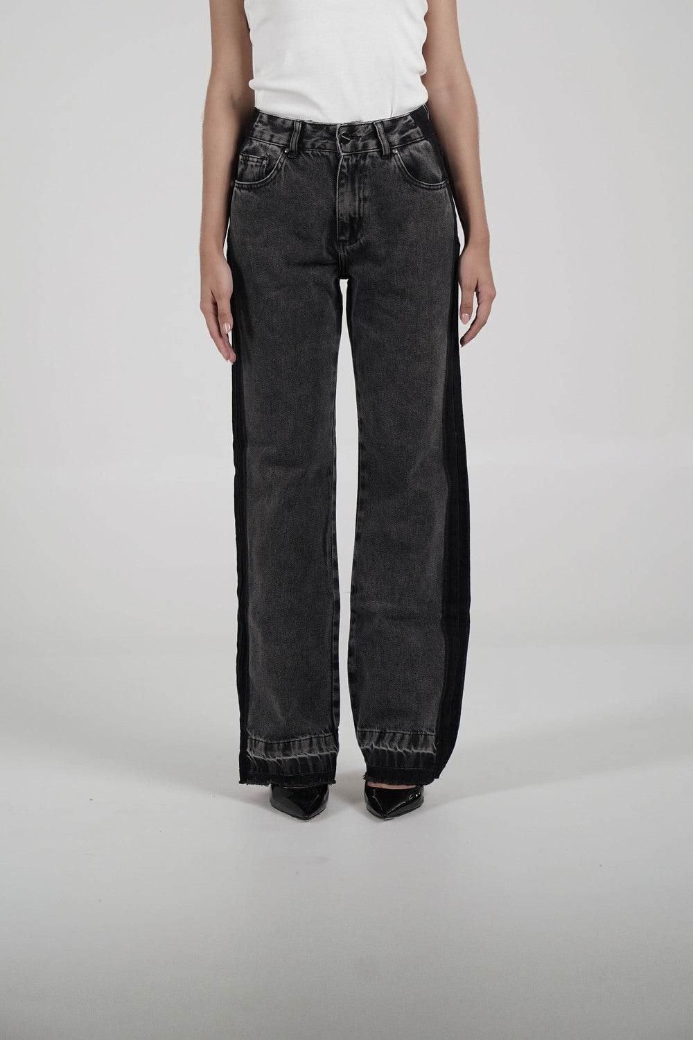 Twisted Gray Jeans