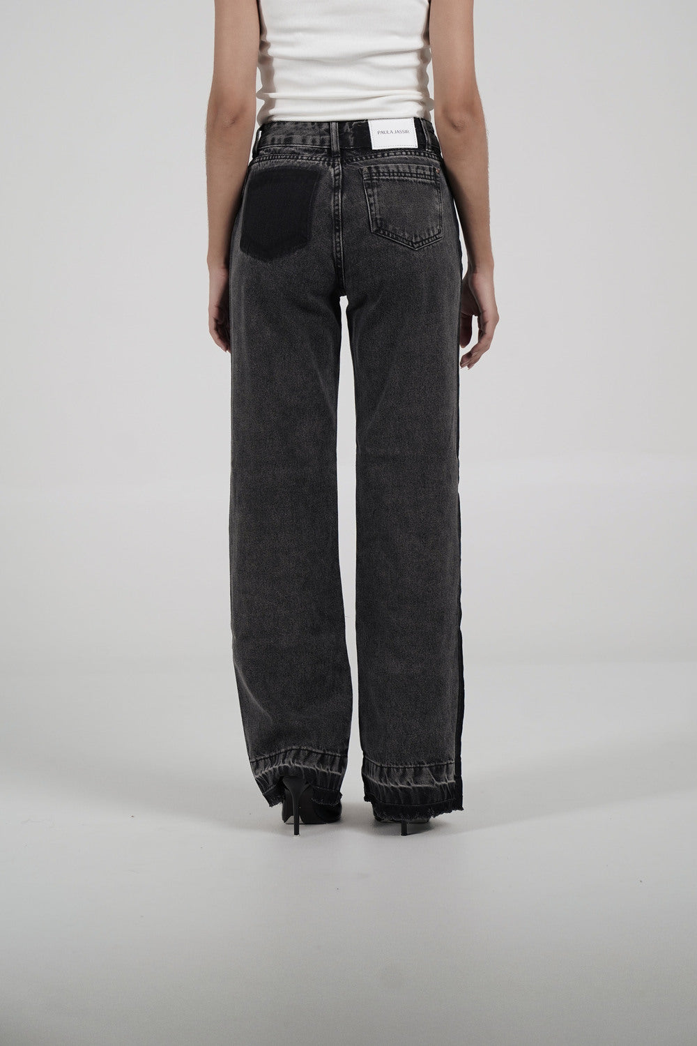 Twisted Gray Jeans