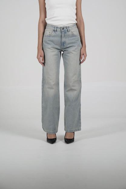 Double Star Washed Jeans