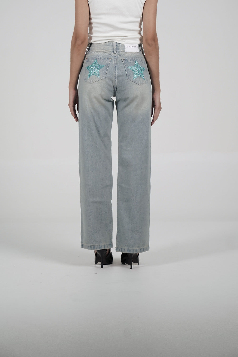 Double Star Washed Jeans