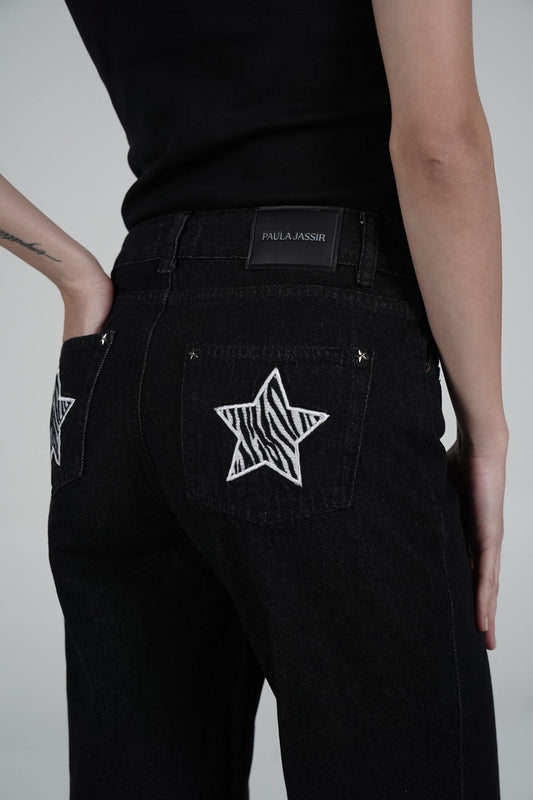 Zebra Double star Jeans