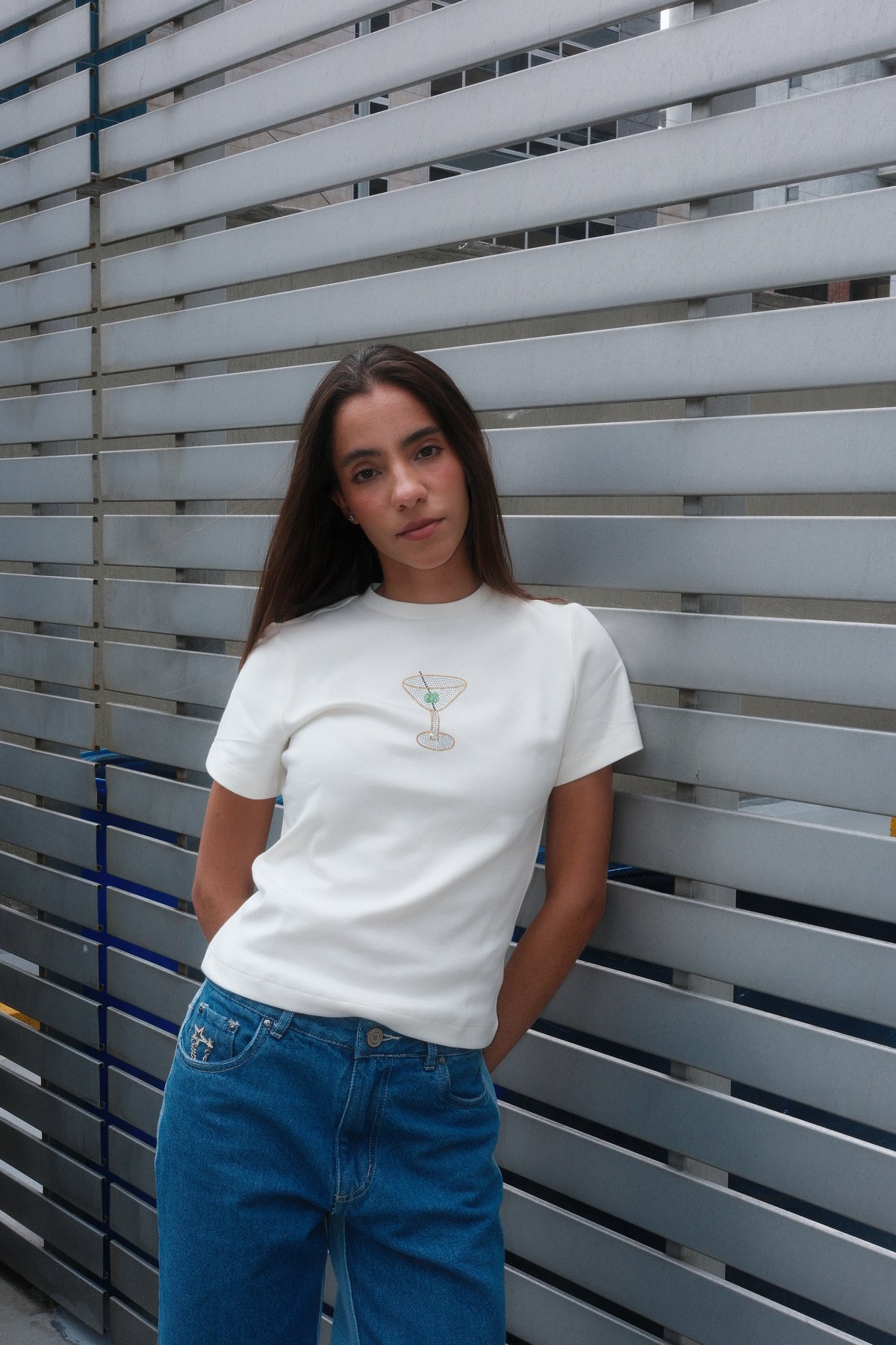 Martini Tee (White)
