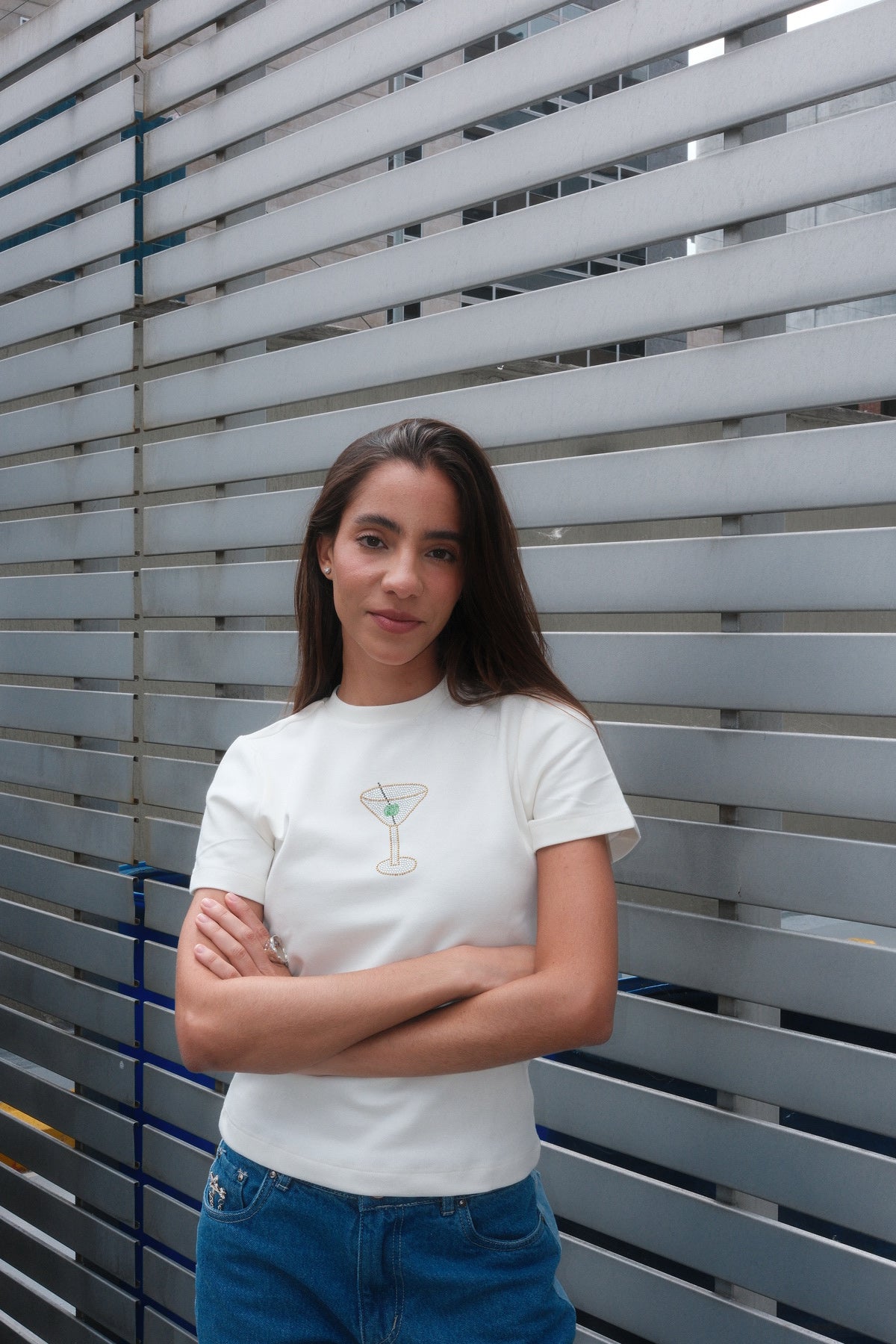 Martini Tee (White)
