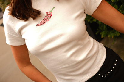White Chilli Tee (PREORDER)