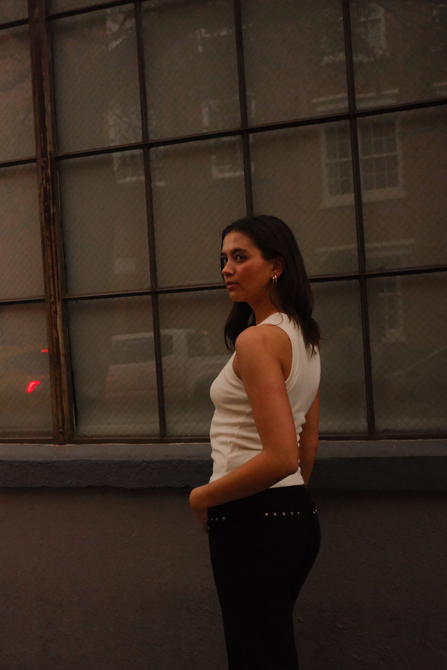 White Chilli Tank Top