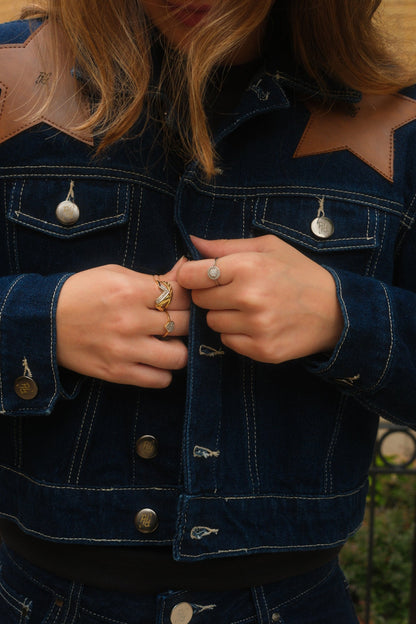 Leather Star Jacket