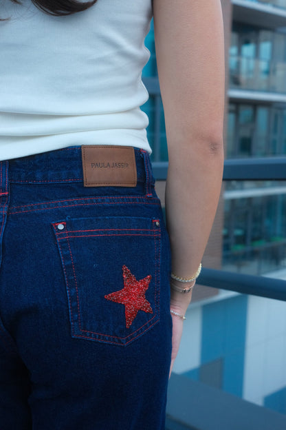 Red Star Red Stitch Jeans