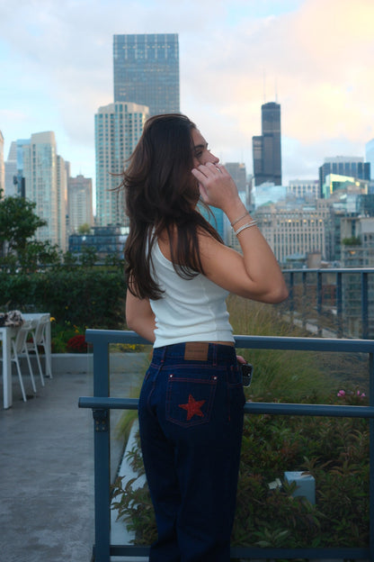 Red Star Red Stitch Jeans