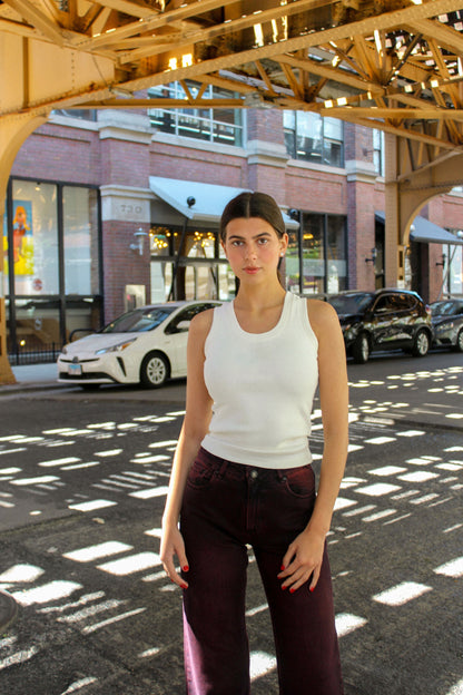 Classy Tank Top White