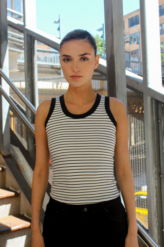 Débardeur rayé