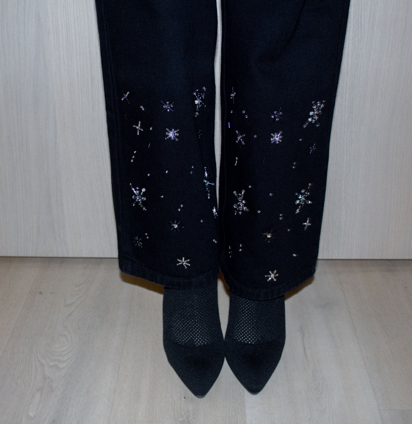 Galaxy Embroidered Jeans