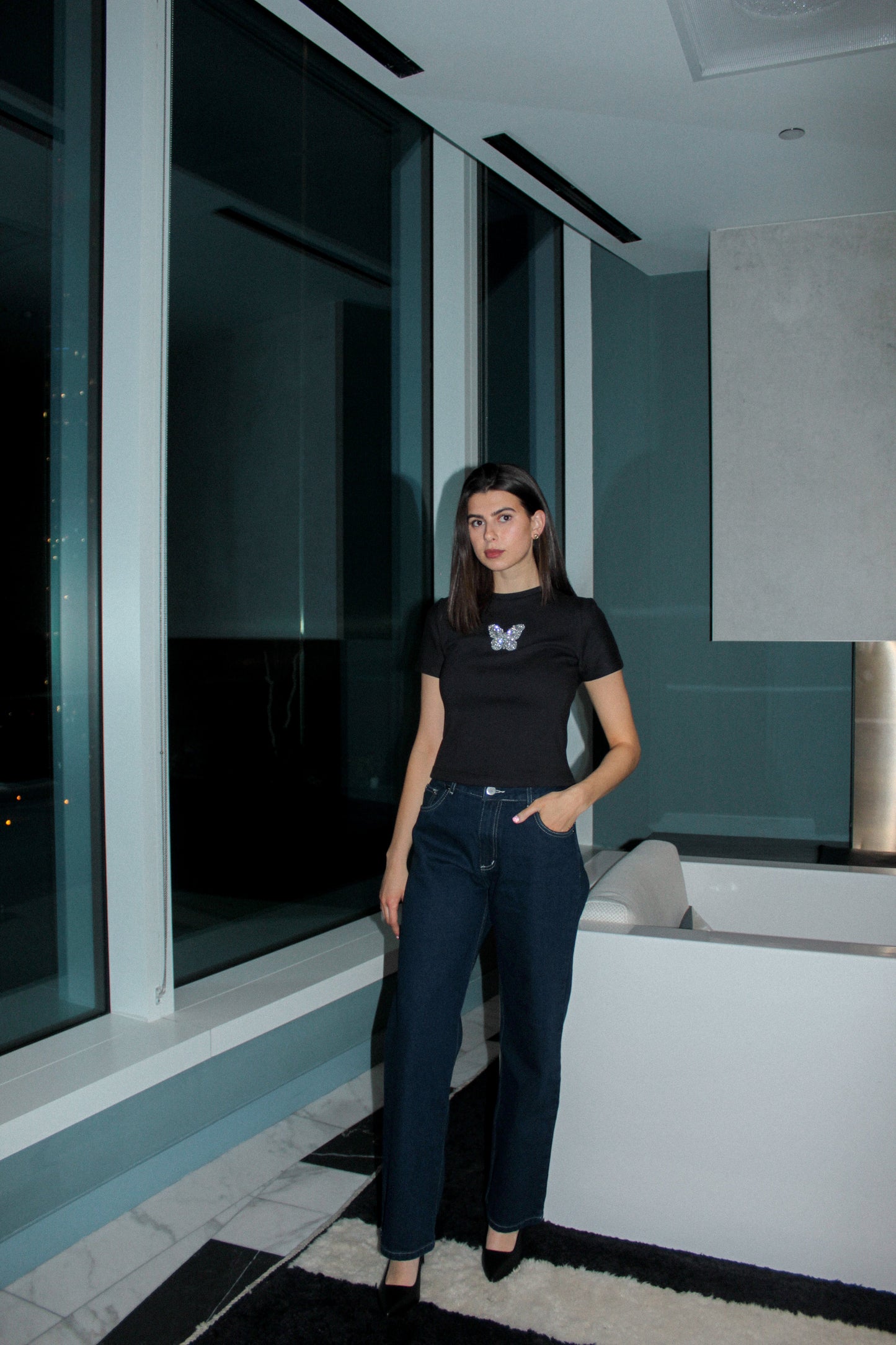 Butterfly Indigo Jeans